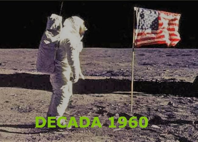 NO-DO años 60 llegada del hombre a la luna