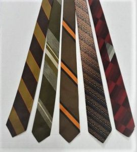 Corbatas de los años 60