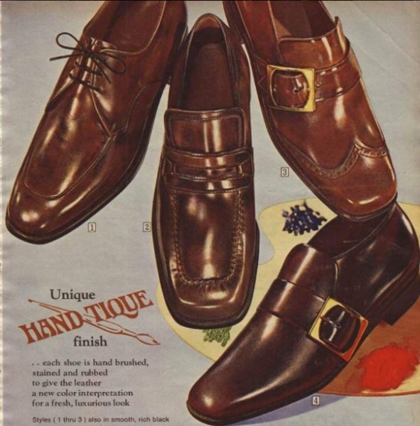 Zapatos Hombre años 60