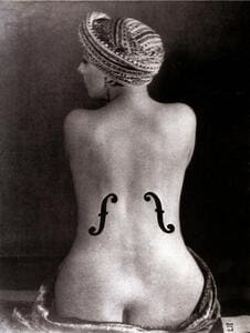 Man Ray Ingre-s-violin-1924 